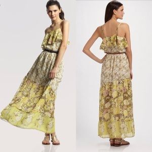 Joie Silk Floral Maxi Dress